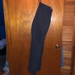 Micro Plaid Dress Pants